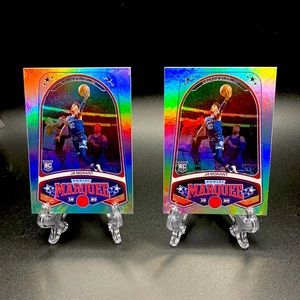 Ja Morant Silver Panini Marquee Rookie Cards(2)